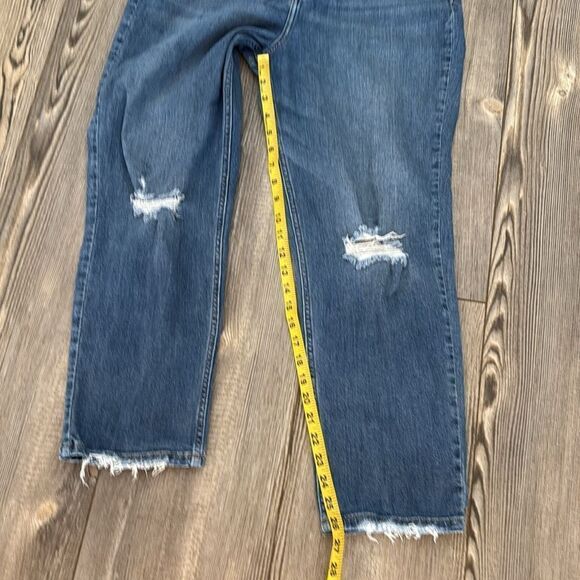 Maurice’s Distressed Knee Button Fly Denim - Picture 8 of 10